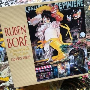 French Art Nouveau Themed Puzzle - 750 piece